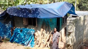 This dwelling is in a terrible condition for this poor family of three. They are trying to build a new place on the adjoinning land and have spent £1000 (owing £250). A further £1200 is needed to finish the new place.  