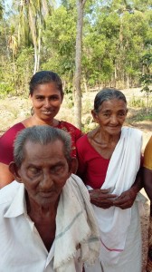 pensioners at the place named pandymanpara 